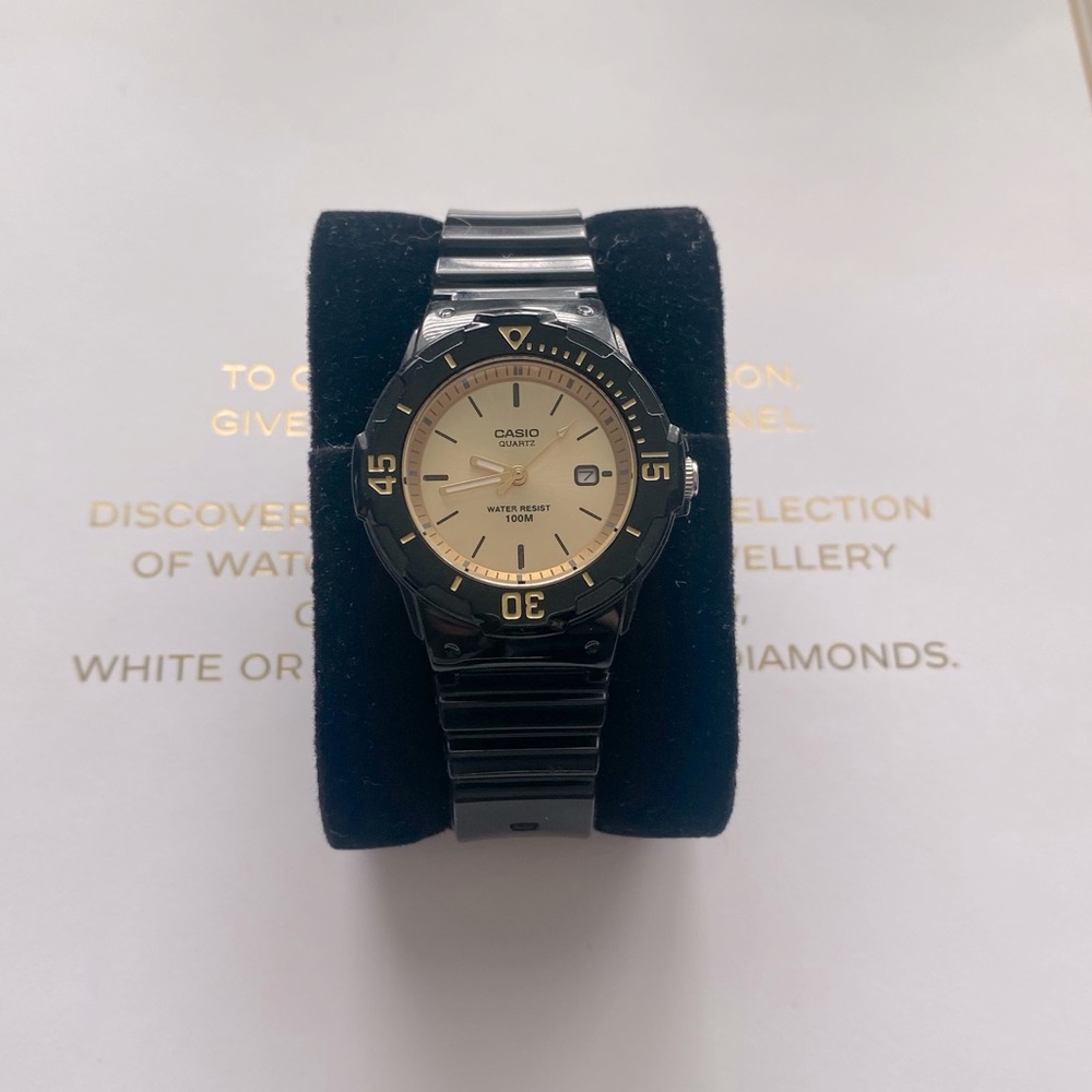GOLD DIAL CASIO WATCH
